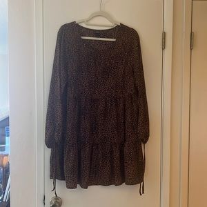 Wild Fable Leopard Babydoll Dress